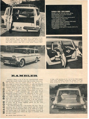1960 amc rambler - amc, american
